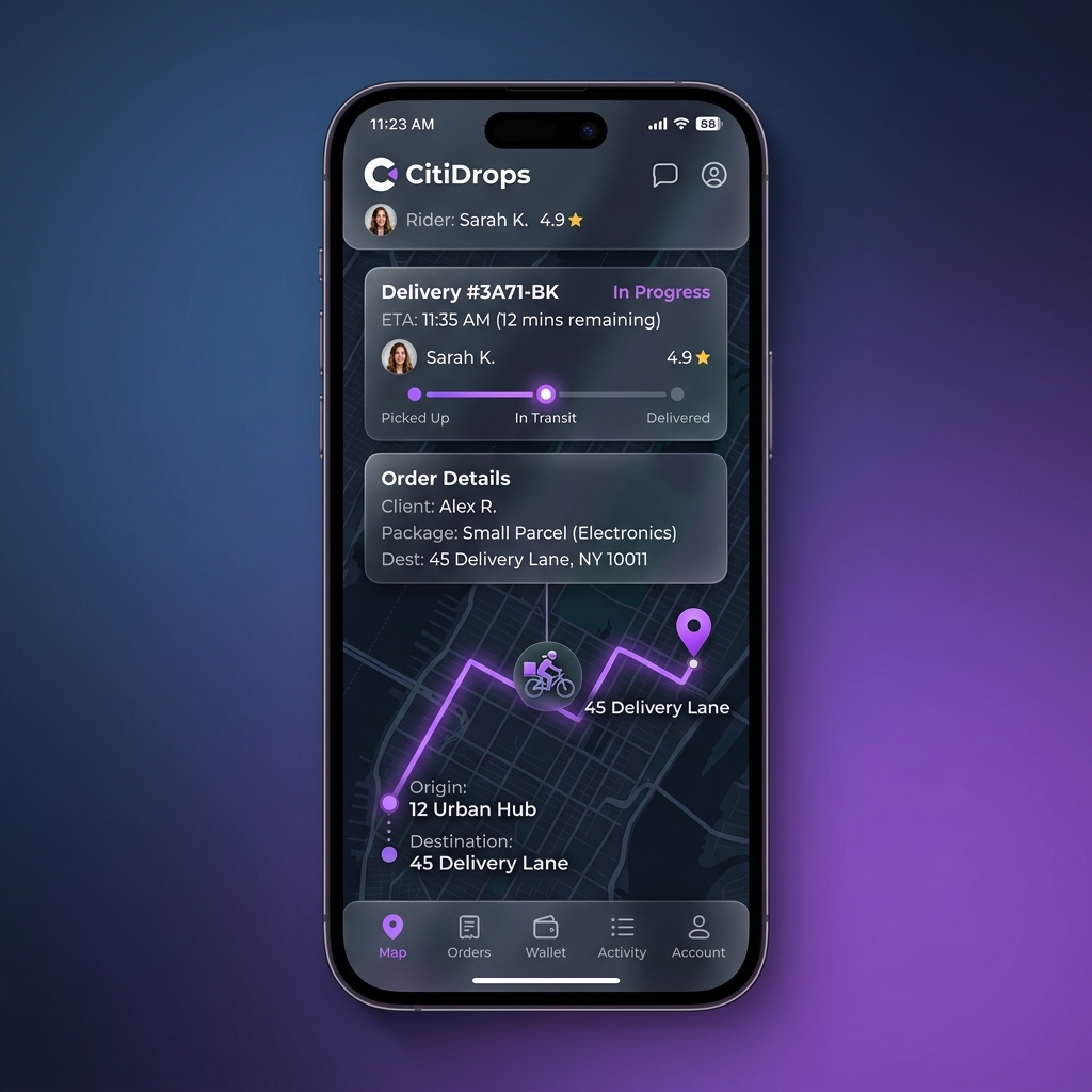 CitiDrops App by Aerspeck